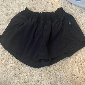 Black lulu lemon shorts